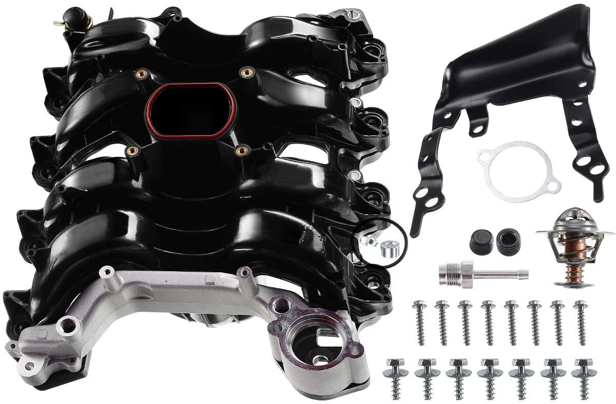 A-Premium Engine Intake Manifold Assembly with Gasket Replacement for Ford Explorer Mercury Mountaineer 2002-2005