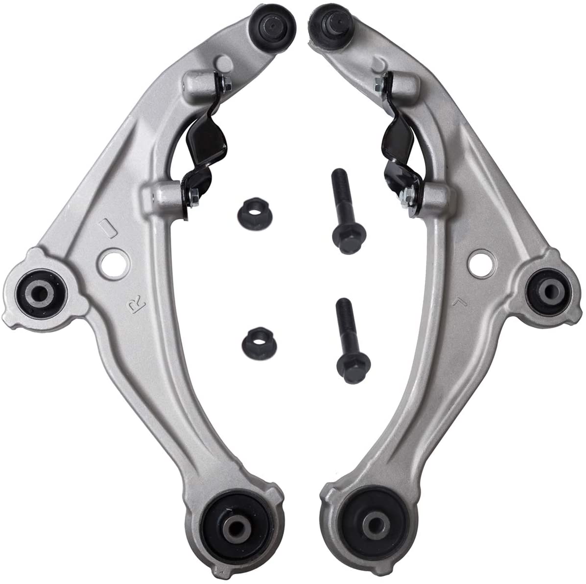 TUCAREST 2Pcs K620195 K620196 Left Right Front Lower Control Arm and Ball Joint Assembly Compatible With 2007 08 09 10 11 12 13 Nissan Altima (2013:2 Door Coupe Models Only) Driver Passenger Side