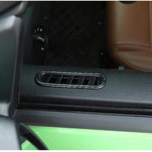 HKPKYK for Ford Mustang 2009 2010 2011 2012 2013, Car Door Air Conditioner Vent Outlet Trim Decoration Stickers Car Interior Accessories