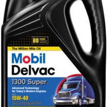 La Rosticceria 112786 15W-40 Delvac 1300 Super Motor Oil - 1 Gallon (Pack of 2)