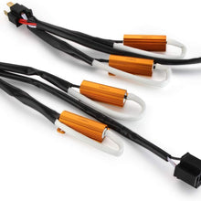 Dromedary 2 pcs H4 9003 HB2 50W 6 Ohm LED Light Canbus Load Resistor Canceller Decoder