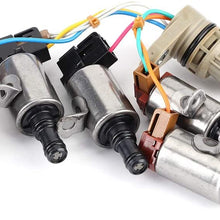 Qiilu Transmission Solenoid Valve Kit, Transmission Solenoid Kit Fit for Honda Accord/Acura/CR-V/Element 28500-PRP-004