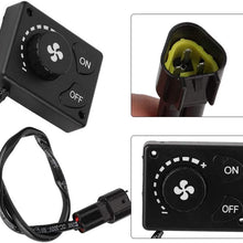 Suuonee Parking Heater Controller, DC 12V/24V Car Parking Heater Knob Controller Switch for Car Truck Air Diesel Heater