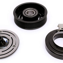 AC Compressor Clutch Assembly Kit 1L3Z19D786BA, 154755, CL 1620C fit for 99-03 Ford F-250 F-350 F-450 F-550 Super Duty 7.3L, 93-97 Ford E-350 Econoline (Club Wagon) F-350 F59 7.3L