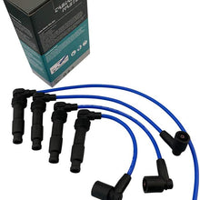 Cable Master Spark Plug Wires Compatible with Daewoo Leganza Nubira Suzuki Forenza Reno 2.0L L4 Gas 1999-2008