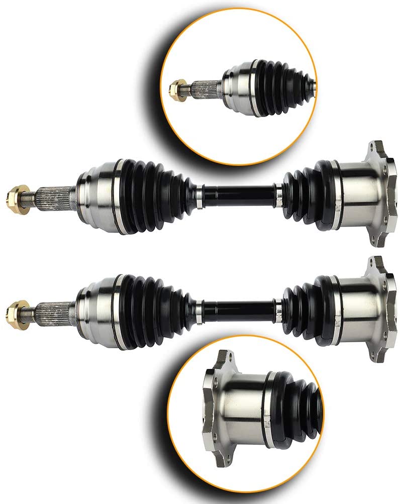 ECCPP CV Axle Shaft Assembly Fit for Cadillac Escalade ESV EXT for Chevrolet Avalanche Silverado 1500 Classic Suburban 4.3L 4.8L 5.3L 6.0L 6.2L NCV12183 Front Left Right (Driver Side & Passenger Side)