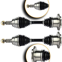 ECCPP CV Axle Shaft Assembly Fit for Cadillac Escalade ESV EXT for Chevrolet Avalanche Silverado 1500 Classic Suburban 4.3L 4.8L 5.3L 6.0L 6.2L NCV12183 Front Left Right (Driver Side & Passenger Side)