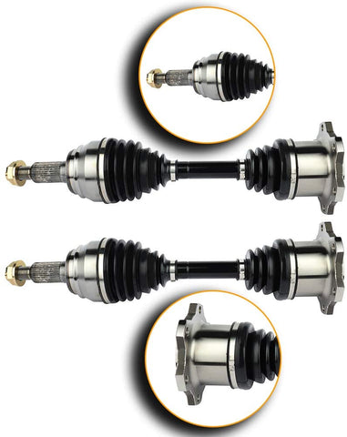ECCPP CV Axle Shaft Assembly Fit for Cadillac Escalade ESV EXT for Chevrolet Avalanche Silverado 1500 Classic Suburban 4.3L 4.8L 5.3L 6.0L 6.2L NCV12183 Front Left Right (Driver Side & Passenger Side)