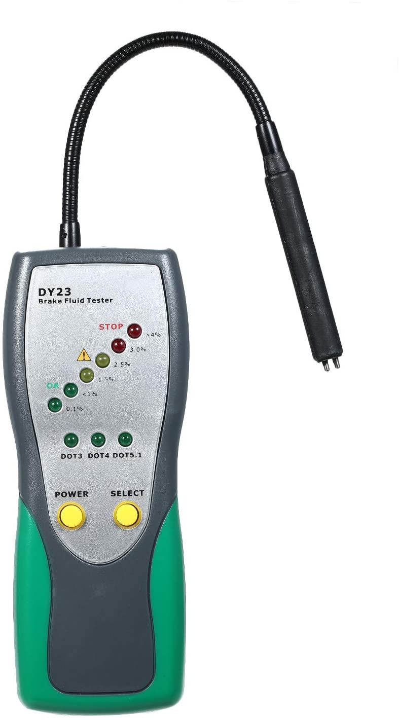 KKmoon DY23 Automotive Brake Fluid Tester, Digital Brake Fluid Inspection with High-Precision Probe LED Indicator Display Car Diagnostic Tool
