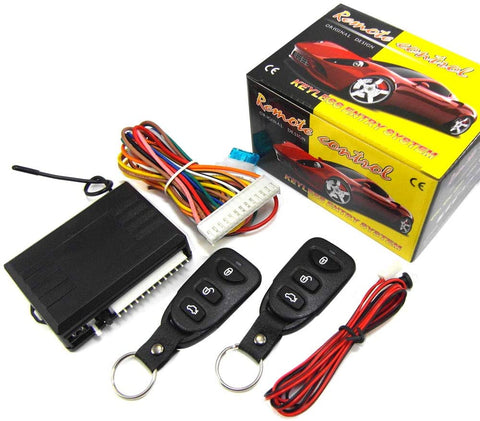 CarBest 8113 3-Channel 1-Way Car Alarm Vehicle Security Keyless Entry System …