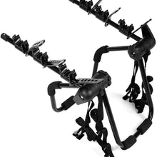 ROADFAR 3 Bikes Car Trunk Mount Carrier Rack Bicycle Racks with Straps fit for Trunk, SUV, Vans & More