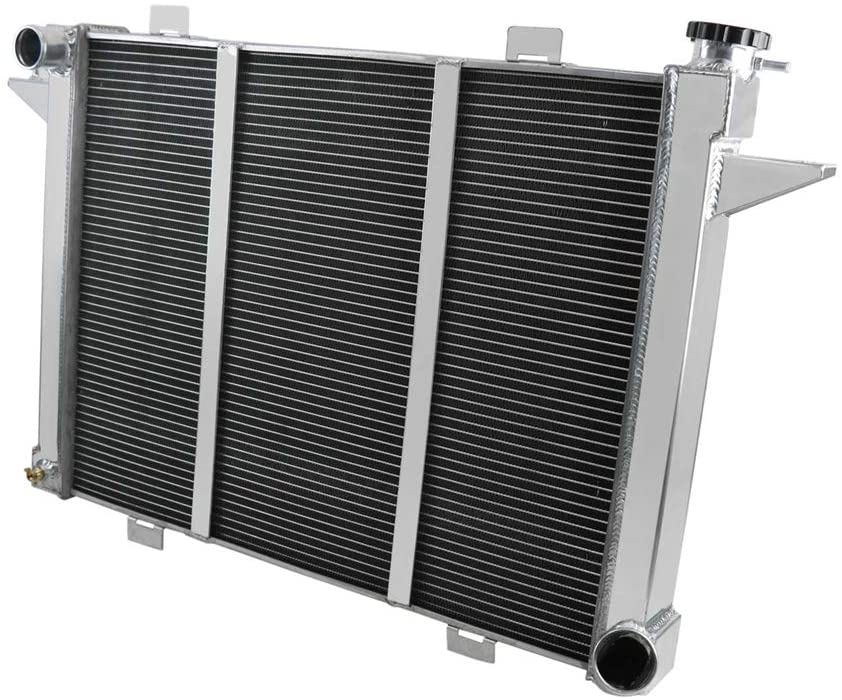 OzCoolingParts 4 Row Core Aluminum Radiator for 1989-1993 90 91 92 Dodge D250 D350 W250 W350 5.9L L6 Diesel Turbo