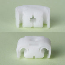 Surepromise White Brake Line Hose Pipe Fastener Double Clips For Audi 80 100 200 RS4