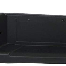 For 2009-2014 F-150 Styleside W/O Tow Package Rear Bumper Black Full Assy (With Ends, Hitch Bar, Pad Brackets, License Lamp & Harness) With Sensor Hole FO1103167
