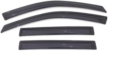 Auto Ventshade 94540 Original Ventvisor Side Window Deflector Dark Smoke, 4-Piece Set for 2011-2017 Jeep Compass