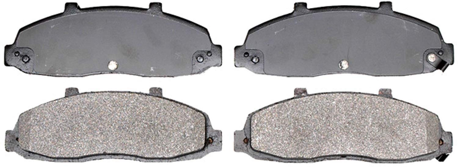 ACDelco 14D679M Advantage Semi-Metallic Front Disc Brake Pad Set with Wear Sensor