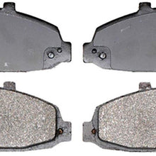 ACDelco 14D679M Advantage Semi-Metallic Front Disc Brake Pad Set with Wear Sensor