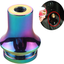 Dewhel Shift KNOB Boot Retainer/Adapter for Manual Gear Shifter Lever 10X1.25 (Neo Chrome)