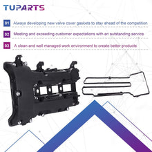 TUPARTS Engine Valve Cover with Gasket fit for 11 12 13 14 15 16 17 E-ncore A-Barth Volt for Chevy Trax Cruze Sonic ELR Replace 55573746 25198498 Valve Cover Sets