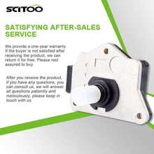 SCITOO MAF Mass Air Flow Sensor Meter Compatible Fit for Nissan Pickup 1995 1996 D21 1990 1991 1992 1993 1994 2.4L AFH55M10 74-50052