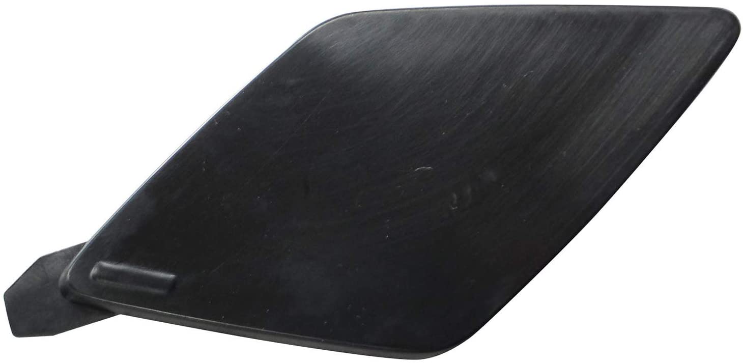 Front Tow Hook Cover; Except R-Design; Matte Black; Made Of Plastic Partslink VO1029107
