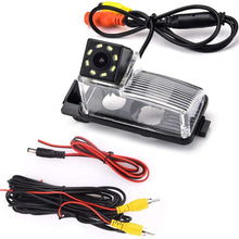 eHANGO Car Rear View Camera Bracket License Plate Lights Housing Mount for Nissan Versa Nissan Tiida Nissan Livina Pulsar Nissan Latio Nissan Fairlady Z Nissan 350Z 370Z Nissan GT-R (12 LED)