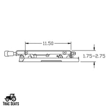 TRAC SEATS Seat Suspension Kit for Zero Turn Lawn Mower Tractor John Deere, Hustler, Z TRAK, Kubota, Exmark (Same Day Shipping - GET IT Fast!!) 1 Year Warranty