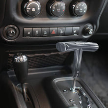 Sukemichi Metal T Handle Gear Shifter Knob for Jeep Dodge Charger Challenger Compass and Jeep Wrangler JK 2012-2017, Sliver