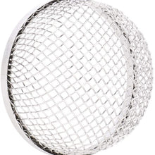 CTCAUTO RV Camper Heater Exhaust Vents 2.8 inch diameter Stainless Steel Mesh Screens RV Furnace Vent cover Screen Flying Insect Bug Cover - Installation Tool Included 2 pack