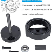 Crankshaft Rear Main Seal Installer Tool 303-770 & Crankshaft Front Seal Wear Ring Installer Tool Alt 303-1259 for Fits for Ford 4.5L, 6.0L & 6.4L Powerstroke Diesel Engines (2-Pack)