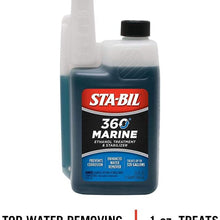 STA-BIL (22250) 360 Marine Ethanol Treatment and Fuel Stabilizer - Prevents Corrosion - Helps Clean Fuel System For Improved In-Season Performance -Treats Up To 1,280 Gallons, 1 Gallon, Gold