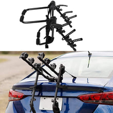 ROADFAR 3 Bikes Car Trunk Mount Carrier Rack Bicycle Racks with Straps fit for Trunk, SUV, Vans & More