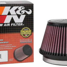 K&N Universal Clamp-On Air Filter: High Performance, Premium, Washable, Replacement Filter: Flange Diameter: 5 In, Filter Height: 4.125 In, Flange Length: 1 In, Shape: Round Tapered, RU-5163