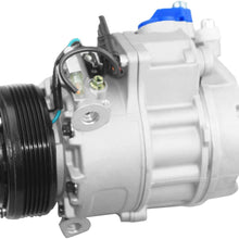 MGPRO 1pc A/C Compressor & Clutch Compatible with 2009-2010 X5 xDrive30i Sport Utility 2009-2010 X5 xDrive30i M Sport Sport Utility 2007-2009 X5 3.0si Sport Utility