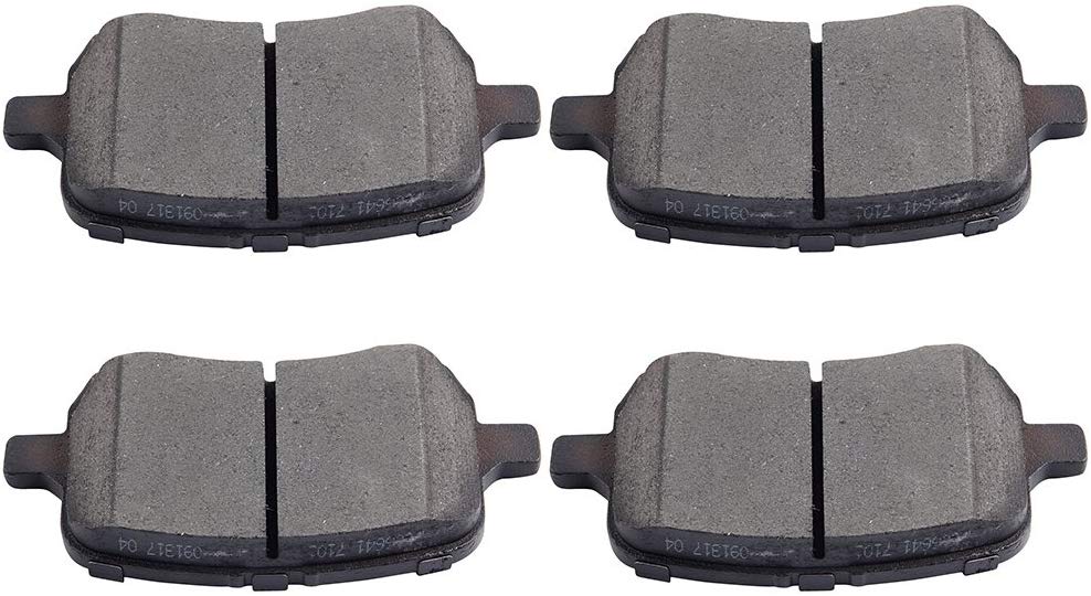 Ceramic Discs Brake Pads,SCITOO 4pcs Front Brake Pads Brakes Kits fit for 2006-2011 Chevrolet HHR,2004-2012 Chevrolet Malibu,2007-2008 Pontiac G5,2006-2010 Pontiac G6,2007-2009 Saturn Aura