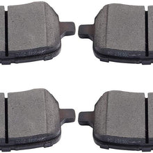 Ceramic Discs Brake Pads,SCITOO 4pcs Front Brake Pads Brakes Kits fit for 2006-2011 Chevrolet HHR,2004-2012 Chevrolet Malibu,2007-2008 Pontiac G5,2006-2010 Pontiac G6,2007-2009 Saturn Aura