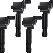 A-Premium Ignition Coils Pack Replacement for Mercedes Benz C230 Kompressor 2003-2005 1.8L A0001501580 4-PC Set