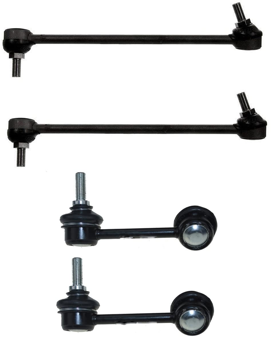 Detroit Axle - (2) Front Stabilizer Sway Bar End Links & (2) Rear Stabilizer Sway Bar End Links for 2009 2010 2011 2012 2013 2014 Nissan Maxima