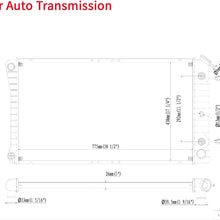 YHA AT Radiator Automatic Transmission Assembly with Oil Cooler Compatible with Electra LeSabre Park Avenue Riviera 88 98 Delta LSS Regency Toronado Bonneville 3.8L CU767