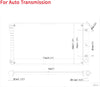 YHA AT Radiator Automatic Transmission Assembly with Oil Cooler Compatible with Electra LeSabre Park Avenue Riviera 88 98 Delta LSS Regency Toronado Bonneville 3.8L CU767