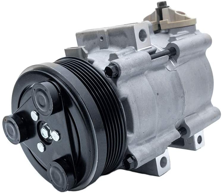 FKG AC Compressor and A/C Clutch CO 35112C for 97-01 F-150 (4.6L 5.4L), 97-99 F-250 (4.6L 5.4L), 03-07 Ford F-250 F-350 F-450 F-550 Super Duty 6.0L, 99-00 Ford F-250 F-350 F-450 F-550 Super Duty 6.8L