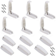 Kohree RV Door Catch RV Door Holder, 12PCS Door Baggage Latch Door Clip Compartment Catch Holders for RV, Trailer, Camper, Baggage Storage Door