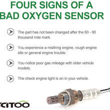 SCITOO O2 Oxygen Sensor Downstream 234-4797 for 2003 2004 2005 2006 2007 Honda Accord 2.4L A/F Sensor Lambda Sensor