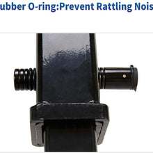 METOWARE Trailer Hitch Lock, 5/8" Diameter Lock Pin, with 4 Rubber O-Rings, Fits 2" Receiver Tubes, Class V Hitch Receivers (1 Pack)