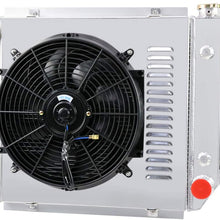 OzCoolingParts 3 Row Core Aluminum Radiator + 16" Fan w/Louver Shroud Kit for 1987-2006 88 89 90 91 92 93 94 95 96 97 98 99 00 01 02 03 04 05 Jeep Wrangler TJ YJ V8 Auto Engine