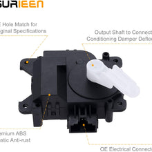 SURIEEN Car Climate Control Damper Air Mix Servo Motor Fits for Lexus RX300 1999 2000 2001 2002 2003 Replace OE 87106-48020