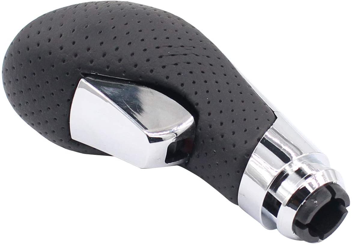 NewYall Automatic Transmission Car PU Leather Gear Shift Lever Knob