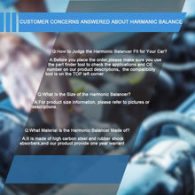 ECCPP Harmonic Balancer Fit for 1984-1995 Ford Bronco 5.0L 302Cu. In. V8 GAS OHV