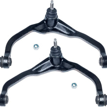 TUCAREST 2Pcs K621564 K621565 Left Right Front Upper Control Arm and Ball Joint Assembly Compatible With 2007 08 09 10 2011 Dodge Nitro 2008-2012 Jeep Liberty Driver Passenger Side Suspension