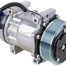 AC Compressor & A/C Clutch For Freightliner Replaces SKI4818 N83-30453S ABPN83-304003 Sanden 4417 4485 4075 - BuyAutoParts 60-02064NA NEW